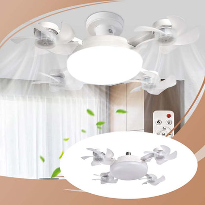 💥 49% kedvezmény – Mennyezeti ventilátor LED lámpával és távirányítóval – Utánvét 🧊✨