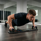 🏋️ Összecsukható fekvőtámasz-deszka ellenállás-szalagokkal – több mint 20 kombinációs pozíció, színkóddal jelölt izomcsoportok – utánvéttel 💪