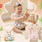 👶 Babaruha fodrokkal és masnis fejpánttal – Puha pamut, patentos záródás, 0–24 hónap – Utánvéttel ✨