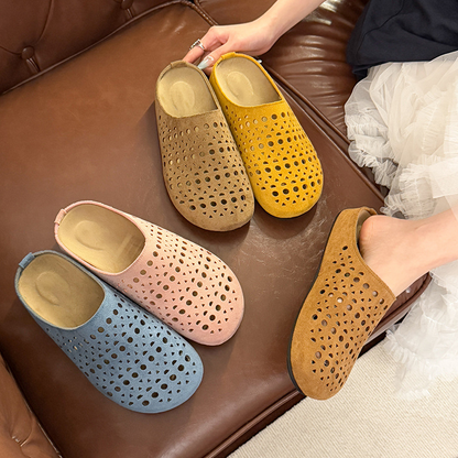 👡 2026-os nyári áttört Birkenstock stílusú cipő – Légáteresztő, nyakig érő, kényelmes – Utánvét ✨