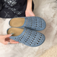 👡 2026-os nyári áttört Birkenstock stílusú cipő – Légáteresztő, nyakig érő, kényelmes – Utánvét ✨