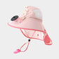 🧢 Napvédő karimás sapka beépített hűtőventilátorral – UPF 50+, napenergia/USB-ről táplált, széles karimájú – Utánvéttel ✨