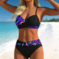 🌺 Női push-up kétrészes bikini szett – Feltűnő dúsítás és magabiztos strandolás – Utánvét 👙✨