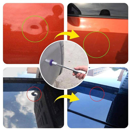 🔧 T-Bar horoggal ellátott karosszéria-horpadásjavító szerszámkészlet – Csúszókalapácsos horpadásjavító, hegesztett rögzítőfüles rendszer – Utánvéttel ✨