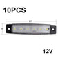 ⚡10 db LED oldalsó jelzőfények – sárga/piros, vízálló, DOT-minősítésű, pótkocsikhoz és lakóautókhoz – utánvéttel 🎯