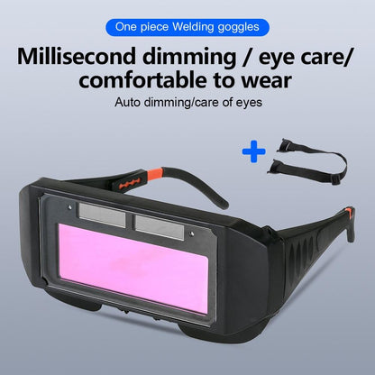 🛡️ Elektrooptikai hegesztőszemüveg – automatikus fényerő-szabályozás, szikra- és ívvédelem – Utánvét 🔥