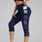 🧘 Légáteresztő hálós betétes jóganadrág – Magas derékú, négyirányú rugalmasságú, sportos leggings – Utánvéttel 📦
