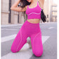 🏋️‍♀️ Női, rendkívül rugalmas jóga szett – Légáteresztő sportmelltartó és hasformáló leggings – Utánvéttel 📦
