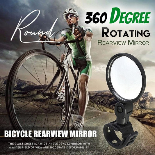 🚴‍♂️ 49% kedvezmény – 360°-ban forgatható kerékpár-visszapillantó tükör | HD domború, széles látószögű, univerzális rögzítés – utánvéttel ✨