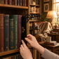 📚 Retro utcai lámpa könyvtámasz – Meleg fény, nosztalgikus hangulat – Utánvét ✨