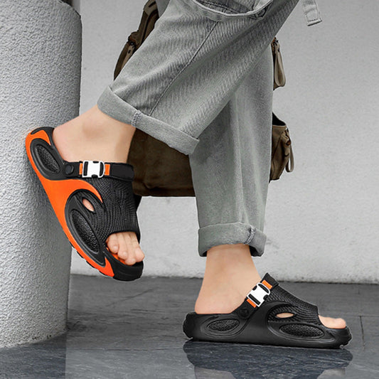 ⚡ Férfi szabadidős EVA szandál – kétféle viselési mód, könnyű, csúszásgátló – utánvéttel 🎯