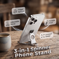 🔄 Spinner telefonállvány – 360°-ban forgatható, állítható magasságú, összecsukható, íróasztalra és ágyra – utánvéttel ✨