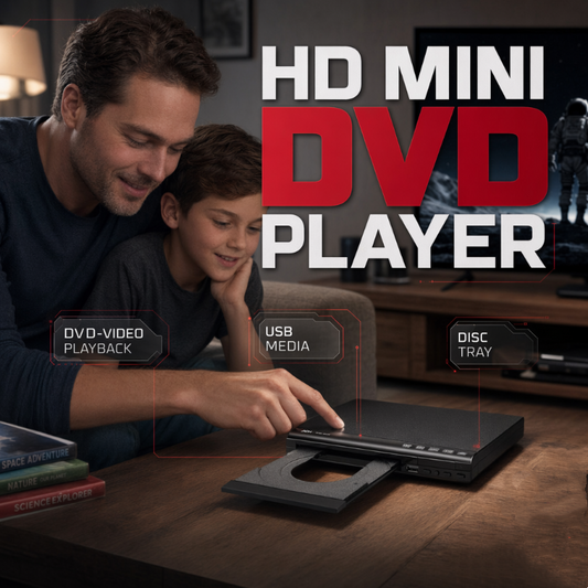 📀 Házimozi DVD-lejátszó – 1080p HD kimenet, USB-es lejátszás – utánvéttel 🔥