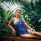 👙 Női egy vállú redős egyrészes fürdőruha – Elegáns, letisztult szabás, kényelmes – Utánvét ✨