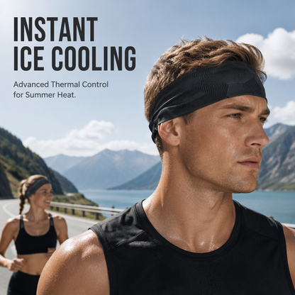 🏃 Csúszásmentes sportfejpánt fitneszhez – izzadságelvezető, szilikon rögzítés, uniszex – utánvéttel ✨