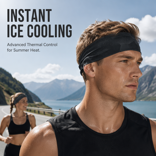 🏃 Csúszásmentes sportfejpánt fitneszhez – izzadságelvezető, szilikon rögzítés, uniszex – utánvéttel ✨