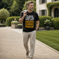 👕 Férfi humoros grafikás, kerek nyakú póló – Vicces felirat, puha pamut, alkalmi póló – Utánvéttel ✨