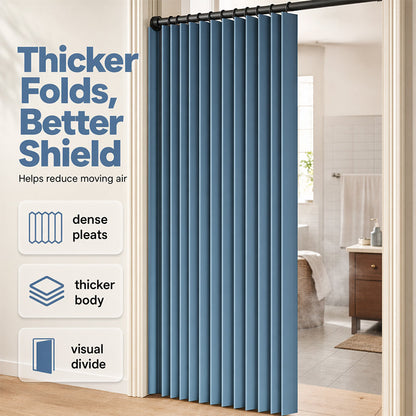 🚪 49% OFF! Mágneses harmonikás ajtófüggöny – Fúrás nélkül, könnyen szerelhető – Utánvét 🔥
