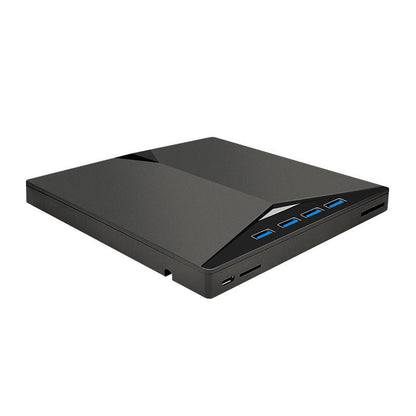 💿 7-in-1 USB 3.0 Type-C külső DVD-meghajtó – USB-C/USB-A, vékony, hordozható – utánvéttel ✨