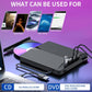 💿 7-in-1 USB 3.0 Type-C külső DVD-meghajtó – USB-C/USB-A, vékony, hordozható – utánvéttel ✨