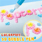 🖊️ Varázstoll – 3D rajzolás egyetlen vonással! DIY buborékos popcorn rajztollak – Utánvét ✨