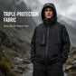 🌧️ Unisex Hardshell kabát – professzionális, háromrétegű viharvédelem, szélálló és lélegző – utánvéttel 💪