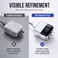 🛡️ USB-C intelligens töltővédő LED-kijelzővel – túltöltés elleni védelem, valós idejű állapotjelzés – utánvéttel 💪