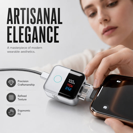 🛡️ USB-C intelligens töltővédő LED-kijelzővel – túltöltés elleni védelem, valós idejű állapotjelzés – utánvéttel 💪
