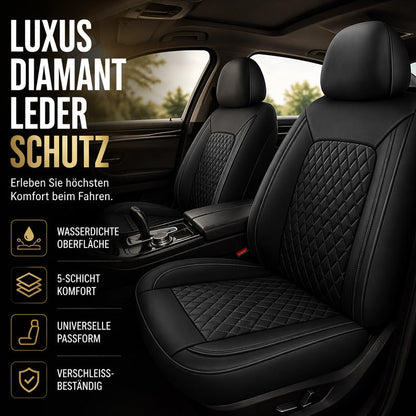 🚗 Univerzális PU-bőr autóüléshuzat-készlet – Vízálló, szennyeződésálló, személyautókhoz és SUV-okhoz – Utánvét ✨