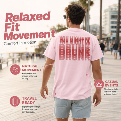 👕 Férfi rövid ujjú, kerek nyakú, mintás póló – 100% pamut, normál szabás, könnyű és lélegző – utánvéttel ✨