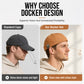Unisex Adjustable Brimless Docker Hat