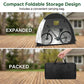 🚲 Többcélú, hordozható kültéri kerékpártároló – Időjárásálló, strapabíró acélváz, feltekerhető ajtó – Utánvéttel ✨