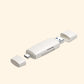 ⚡ Dupla nyílású kártyaolvasó – USB-C & USB-A, 5 Gbps, alumínium ház, telefonra és PC-re – Utánvét 📱✨