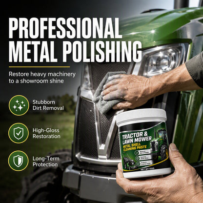 🚜 Tractor & Lawn Mower Metal Surface Cleaning Paste – Rozsdaeltávolító, fémfelület tisztító paszta – Utánvét 🔧