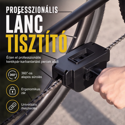🚲 Mélytisztító láncmosó eszköz – Könnyen használható, erős tisztítás – Utánvét 📦