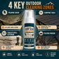 🏕️ Outdoor Camp Gear Foam Cleaner – Tisztítóhab felszerelésekhez, mikroszálas törlővel – Utánvét ✨