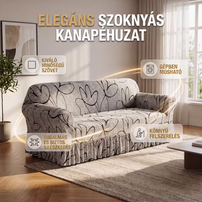 🏠 Univerzális kanapé védőhuzat – Rugalmas, tökéletes illeszkedés 📦