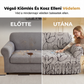 🏠 Univerzális kanapé védőhuzat – Rugalmas, tökéletes illeszkedés 📦