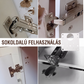 🚪 50% KEDVEZMÉNY! 🔧 Szekrényajtó javítólap – rozsdamentes acél, stabil és egyszerűen szerelhető – Ideális a háztartásban sérült zsanérrögzítésekhez 🛠️