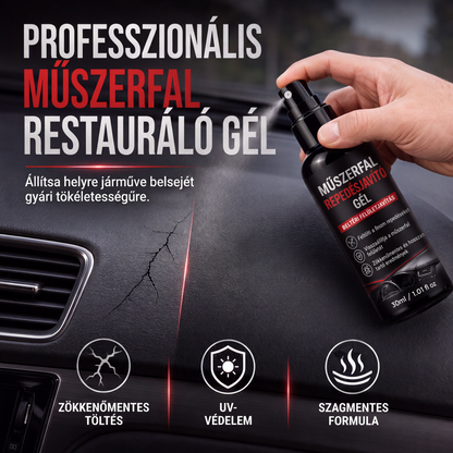 Professzionális autó műszerfal repedésjavító gél