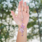 Elegant Floral Car Charm