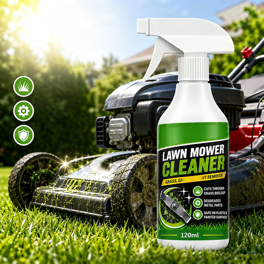 🛠️ Gyors tisztító spray fűnyírókhoz – Hatékony szennyeződés-eltávolítás – Utánvét 📦