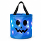 🎃 LED Light Up Halloween Candy Bucket – Világítós Halloween kosár cukorkáknak – Utánvét ✨