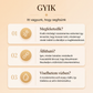 💛 Nőknek készült finom réteges arany monogramos bokakarkötő – Elegáns, divatos – Utánvét ✨