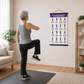🧘 Tai Chi Workout Poster for Seniors – Időseknek szóló tai chi gyakorlatok – Utánvét ✨