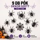 🕷️ Pók matrica LED világítás – Kreatív dekoráció, vidám hangulat – Utánvét ✨