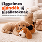 ❤️ Szívdobogásos plüss kutyajáték kölyköknek – Megnyugtató, puha, biztonságos – Utánvét ✨