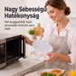 🍳 Mikrohullámú tojásfőző készülék – Kétkamrás, élelmiszerbiztonságos – Utánvét 🔥