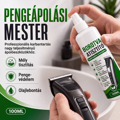 🪒 Elektromos borotva tisztító spray – Hatékony, fertőtlenítő, könnyen használható – Utánvét ✨