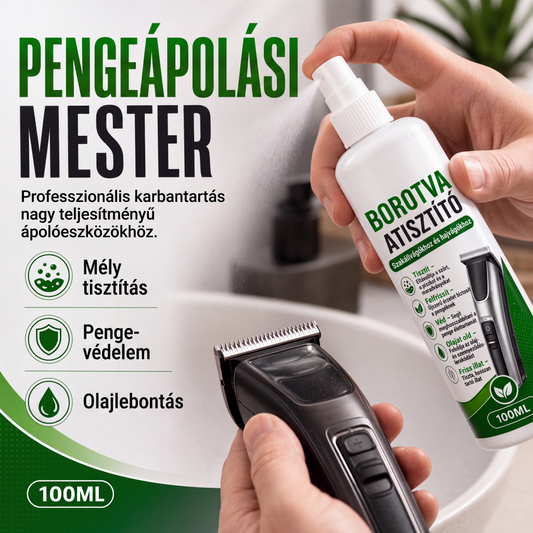 🪒 Elektromos borotva tisztító spray – Hatékony, fertőtlenítő, könnyen használható – Utánvét ✨